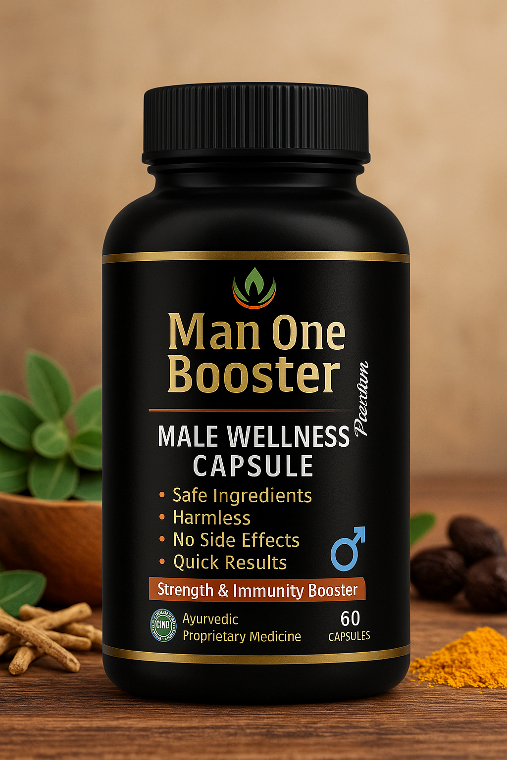 Man One Booster - Male Wellness Capsule